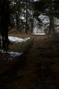 One Lane Dirt Road - Abandoned School - Pennsylvania