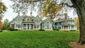 Large Mansion House, Shorepath, Lake Geneva, WI Royalty Free Stock Photo