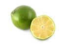 One lime and half Royalty Free Stock Photo