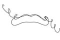 One Line Drawing Mustache, Continuous Line Dad Whiskers, Moustache, Vintage Man Hairstyle