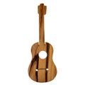One little olive wood guitar