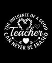 One Loved Teacher Shirt Design Royalty Free Stock Photo