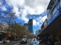 One of the main high streets in Chatswood