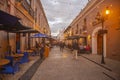 One of the main streets in San Cristobal Town