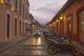 One of the main streets in the center of San Cristobal Town