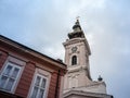 Saint George Cathedral in Novi Sad, Serbia, or saborna crkva u novom sadu.