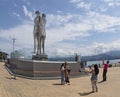 Ali and Nina Statue of Love in Batumi, Georgia