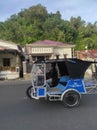 One of the mainstay of transportation in Indonesia is the rickshaw