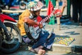 One man band in Malang