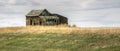 One of many abandoned barns on farms in southern Alberta