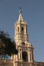 One of the many bell towers of Arequipa