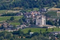 One of the many castles in Aosta Valley