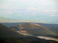 One of many craters of Etna. Royalty Free Stock Photo