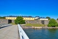 Fortification entrance and military school