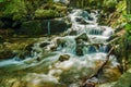 One of the Many Magical Waterfalls by the Crabtree Falls Trail Royalty Free Stock Photo