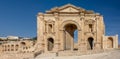 One of the many monumental remains in Jerash, Jordan