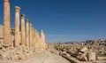 One of the many monumental remains in Jerash, Jordan