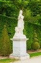 One of many sculptures in the antique style of Versailles