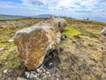 Tall Standing Stones on Achill Island county Mayo Ireland