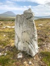 Tall Standing Stones on Achill Island county Mayo Ireland