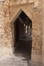 One of many traditional entrance ways to market Souq Waqif in Doha