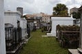 Gothic look of cemetery in NOLA