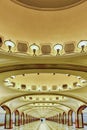 One of the Metro Stations in Moscow Underground Railway Royalty Free Stock Photo