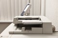 One modern printer in room, closeup view Royalty Free Stock Photo