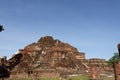 One more view of the decayed temple in Wat Mahathat area.