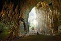 One of the most beautiful caves of Borneo Gomantong.Malaysia Royalty Free Stock Photo