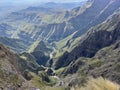 Green Mountains Drakensberg Amphitheatre Tugela Falls