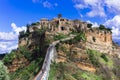 One of the most beautiful italian villages Civita di Bagnoregio