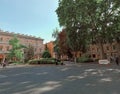 One of the most beautiful square of Bologna city with ancient buildings