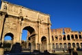 One of the most famous structure in Rome: Royalty Free Stock Photo