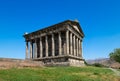 One of the most interesting ancient landmarks of Armenia - Garni Temple, Pagan temple, built in Classical Hellenistic style