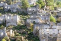 One of the most popular abandoned places - town Kayakoy. Oludeniz, Fethiye, Turkey