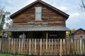 One of the most popular ghost town in Montana is Nevada city. Royalty Free Stock Photo