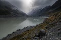 Valley Track, One of the most popular walks in Aoraki/Mt Cook National Park, New Zealand Royalty Free Stock Photo