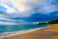 Tunnels Beach Kauai, Hawaii Royalty Free Stock Photo