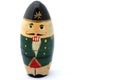 One Nesting Nutcracker Royalty Free Stock Photo