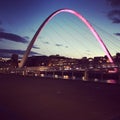 Newcastle, down town in the city  uk Royalty Free Stock Photo