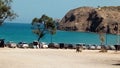 One of the nicest beaches of Algeria Royalty Free Stock Photo