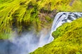 One of numerous waterfalls on the Skoga River - Iceland