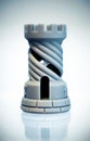 One object photopolymer printed on a 3d printer. Royalty Free Stock Photo