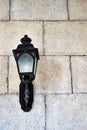 One old wall lantern Royalty Free Stock Photo