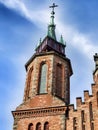 Saint Bartholomew and saint Andrew Apostles church in Ocieck in Poland