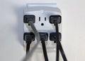 One Open Power Outlet