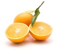Orange, appelsin isolated Royalty Free Stock Photo