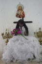 One of the orichas saints of Afro-Cuban religions