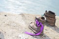 One pair of shoes on the Danube Bank